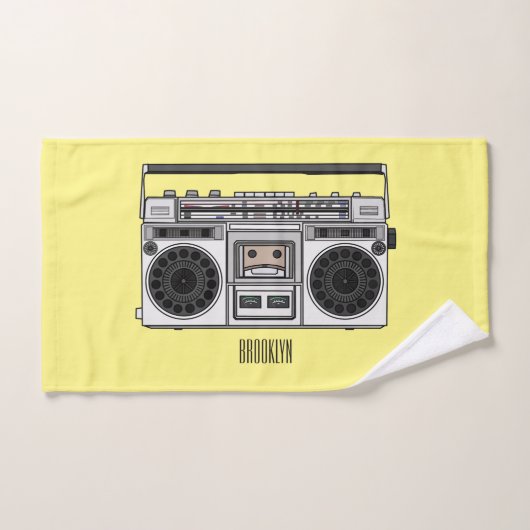 Radioregeling cartoon bad handdoek (Handdoek)