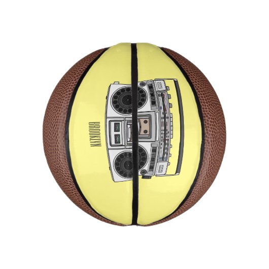 Radioregeling cartoon basketbal (Verticaal)