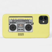 Radioregeling cartoon Case-Mate iPhone case (Achterkant (horizontaal))