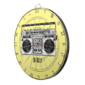 Radioregeling cartoon dartbord (Voorkant Rechts)