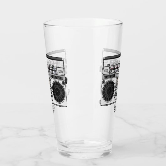 Radioregeling cartoon glas (Links)