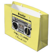 Radioregeling cartoon groot cadeauzakje (Achterkant Gekanteld)