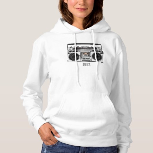 Radioregeling cartoon hoodie (Voorkant)
