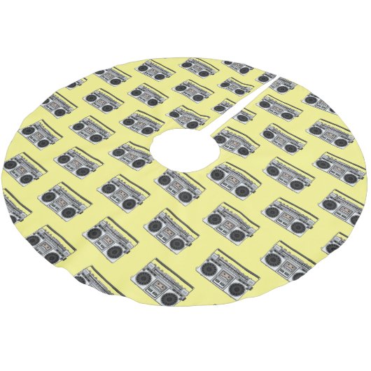 Radioregeling cartoon kerstboom rok (Gekanteld)