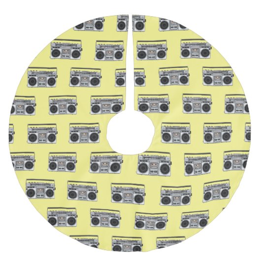 Radioregeling cartoon kerstboom rok (Voorkant)