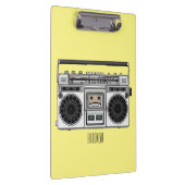 Radioregeling cartoon klembord (Rechts)
