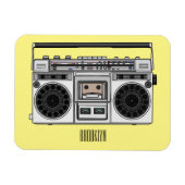 Radioregeling cartoon magneet (Horizontaal)