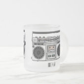 Radioregeling cartoon matglas koffiemok (Voorkant rechts)