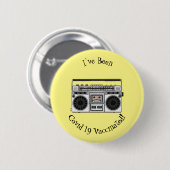 Radioregeling cartoon ronde button 5,7 cm (Voorkant /achterkant)