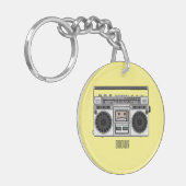 Radioregeling cartoon sleutelhanger (Voorkant Links)