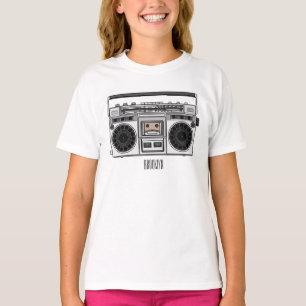 Radioregeling cartoon t-shirt