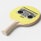 Radioregeling cartoon tafeltennisbatje (Voorkant Gekanteld)