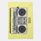 Radioregeling cartoon theedoek (Verticaal)