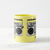 Radioregeling cartoon tweekleurige koffiemok (Center)