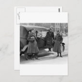 Radiorekorps voor vrouwen: 1919 briefkaart (Voorkant / Achterkant)