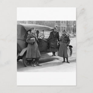 Radiorekorps voor vrouwen: 1919 briefkaart