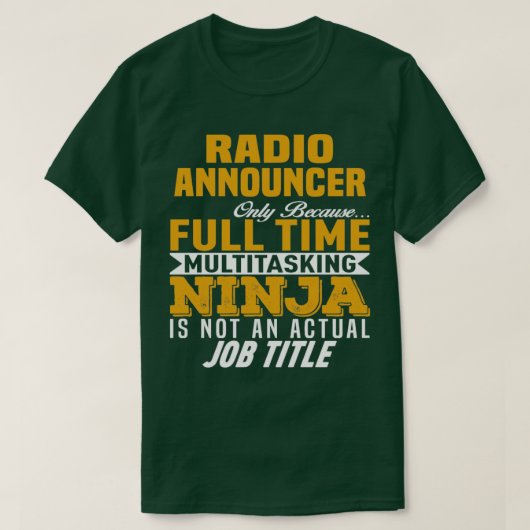 Radioroanjer 12 t-shirt (Design voorkant)