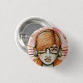 Radioroephoofd Ronde Button 3,2 Cm (Voorkant /achterkant)