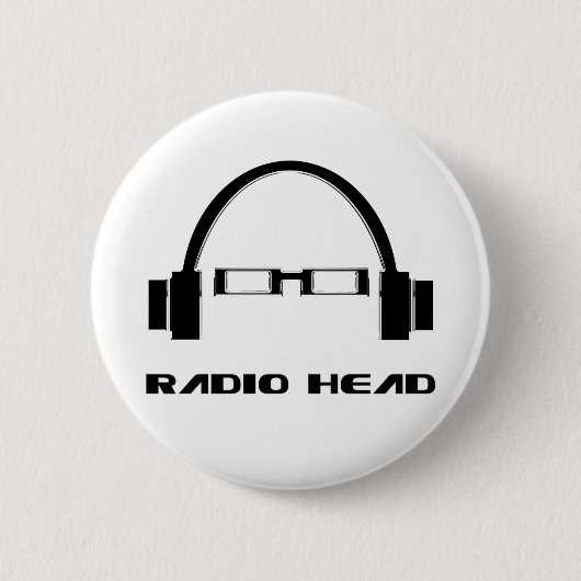 Radioroephoofd Ronde Button 5,7 Cm (Voorkant)