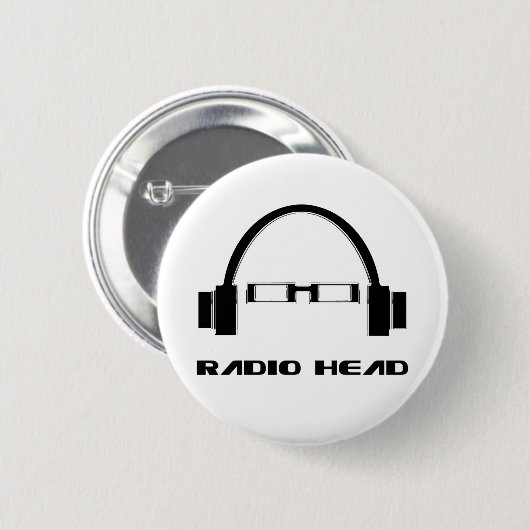 Radioroephoofd Ronde Button 5,7 Cm (Voorkant /achterkant)