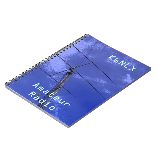 radioroepnaam voor amateurs notitieboek (Linkerzijde)