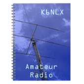 radioroepnaam voor amateurs notitieboek (Voorkant)