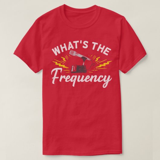 Radioroperator Amateur Hams Gift 3 T-shirt (Design voorkant)