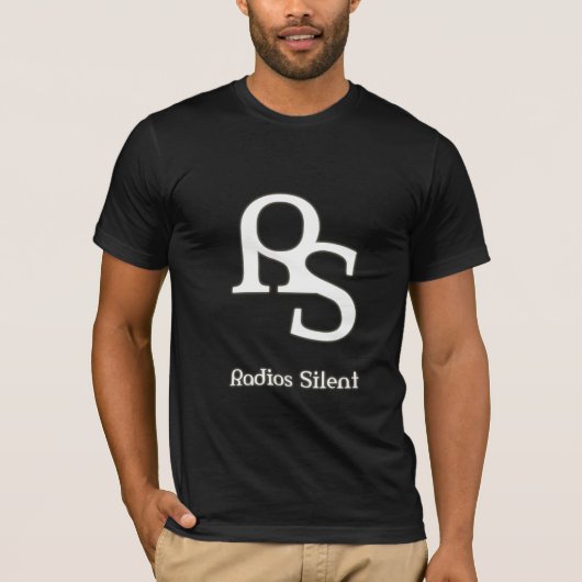 Radios Silent logo t-shirt (Voorkant)