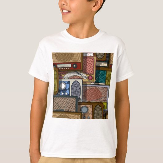 radio's t-shirt (Voorkant)