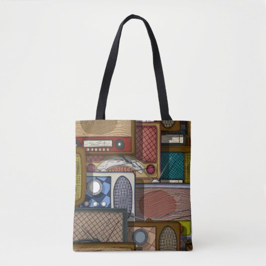  radio's tote bag (Voorkant)