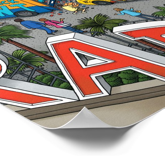 RADIOSTATION POSTER (Hoek)