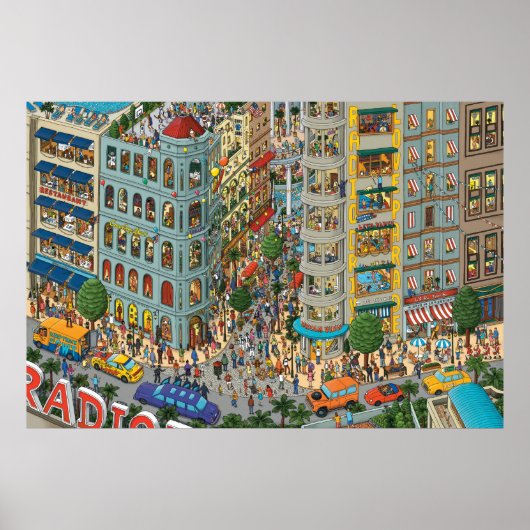 RADIOSTATION POSTER (Voorkant)