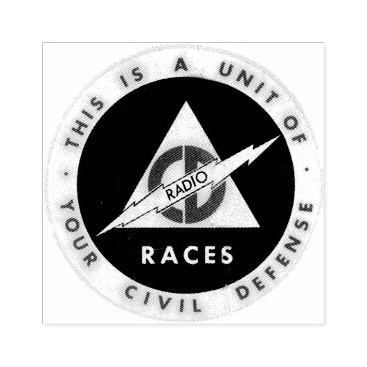 radiostempel rubberstempel (Afrduk)