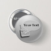 radiotalk ronde button 5,7 cm (Voorkant /achterkant)
