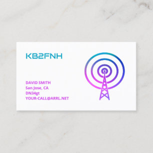 radiotelefoneren via de ham visitekaartje