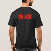 Radiotoren Grafische Rimpels T-shirt (Achterkant)