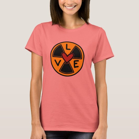 radioverstraling. t-shirt (Voorkant)