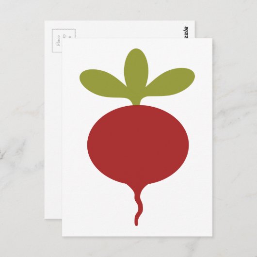 Radish Briefkaart (Voorkant / Achterkant)