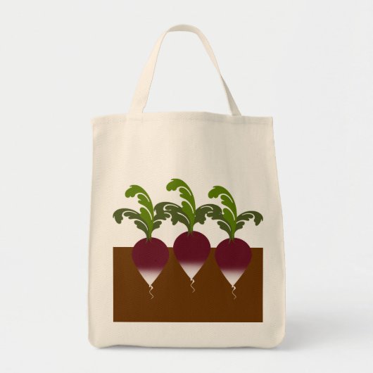Radish Grocery Bag Tote Bag (Voorkant)