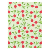 Radish Red Green Pattern Tafelkleed (Voorkant)