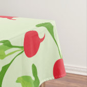 Radish Red Green Pattern Tafelkleed (Voorbeeld)