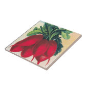 Radish Seed Packet Tegeltje (Zijkant)
