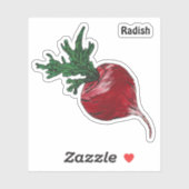 Radish Sticker (Vel)