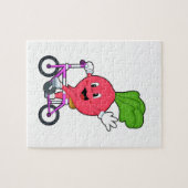 Radish with Bicycle Legpuzzel (Horizontaal)