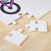 Radish with Bicycle Legpuzzel (Zijkant)