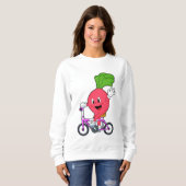 Radish with Bicycle Trui (Voorkant volledig)