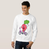 Radish with Bicycle Trui (Voorkant volledig)