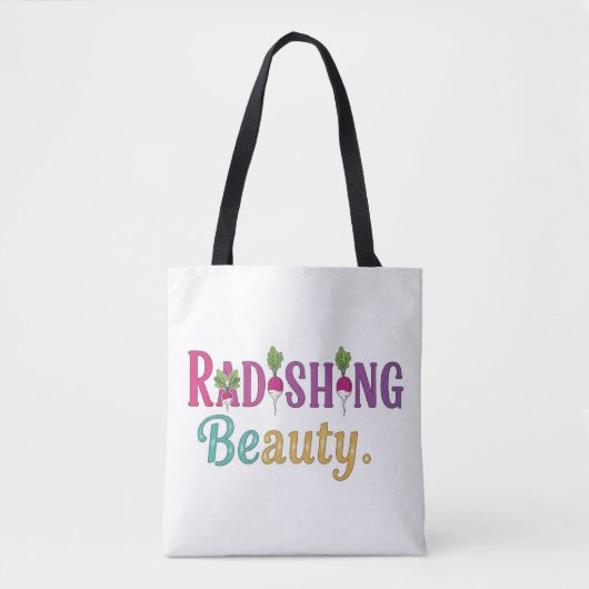 Radishing Beauty. Tote Bag (Voorkant)