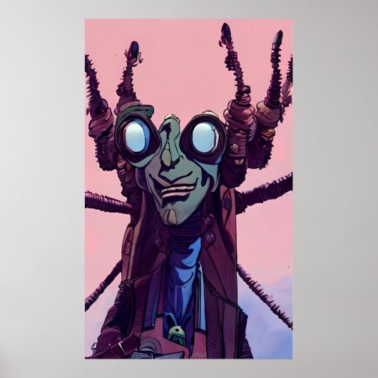 Radium Dreams - Ken Gage Art Poster (Voorkant)