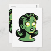 Radium Girl Briefkaart (Voorkant / Achterkant)